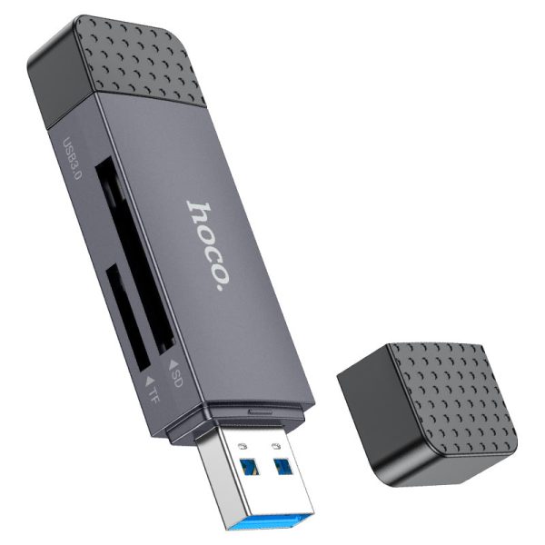 For Hoco HB45 Spirit 2-in-1 USB & Type-C 3.0 Card Reader