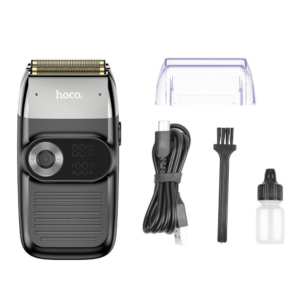 Hoco HP30 Electric Foil and Bald Shavers 2 in 1 Double Shaver for Men Blade and Popup Beard Trimmer