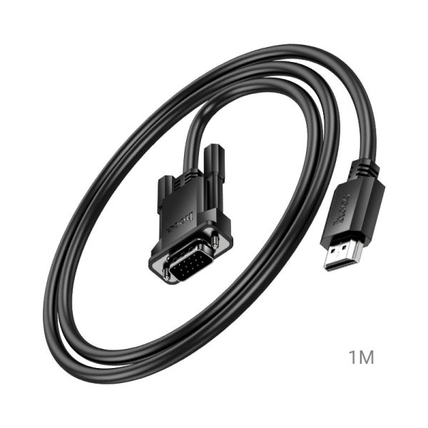 US12 HDTV male to VGA male HD data cable for PC, desktop, laptop, computer, monitor, projector, HDTV, Raspberry Pi, Roku - Image 5