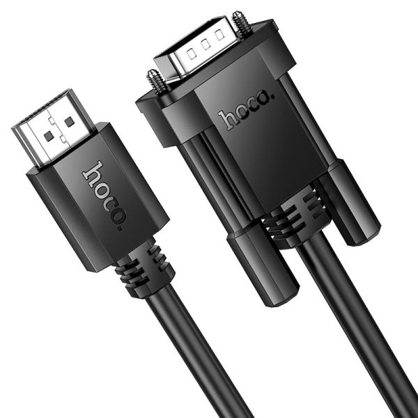 US12 HDTV male to VGA male HD data cable for PC, desktop, laptop, computer, monitor, projector, HDTV, Raspberry Pi, Roku - Image 2