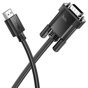 US12 HDTV male to VGA male HD data cable for PC, desktop, laptop, computer, monitor, projector, HDTV, Raspberry Pi, Roku