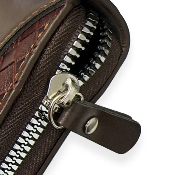 For Genuine Round Zipper Stylish Vipar Leather wallet For Man - Image 6