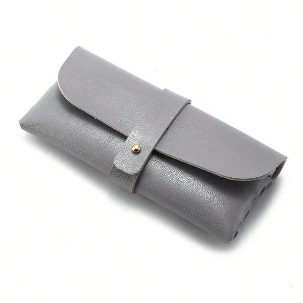 For Soft PU Leather Glasses bag, Fashion Glasses Protective Case, Simple Casual Sunglasses Box - Image 5
