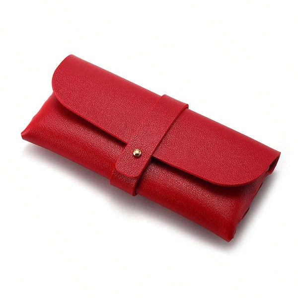 For Soft PU Leather Glasses bag, Fashion Glasses Protective Case, Simple Casual Sunglasses Box - Image 4