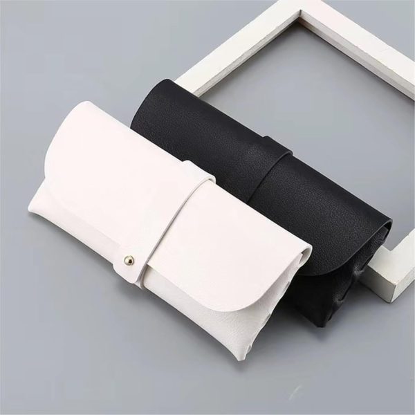 For Soft PU Leather Glasses bag, Fashion Glasses Protective Case, Simple Casual Sunglasses Box - Image 2