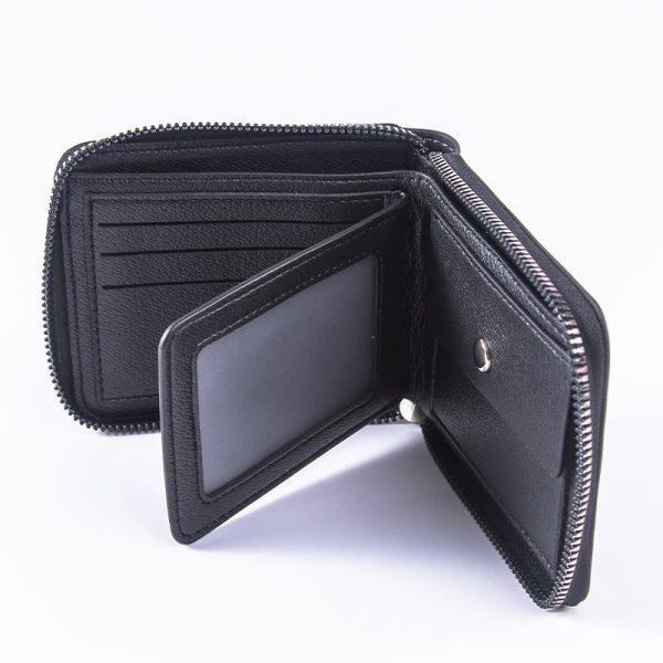 For Genuine Round Zipper Stylish Vipar Leather wallet For Man - Image 9