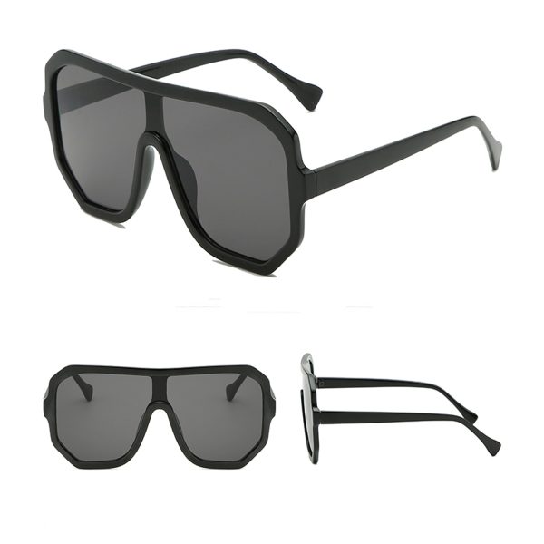 Sunglasses Men Women 2025 Luxury Brand Trendy Big Frame Vintage Shades Fashion Outdoor Driving Eyewear UV400 - Image 3