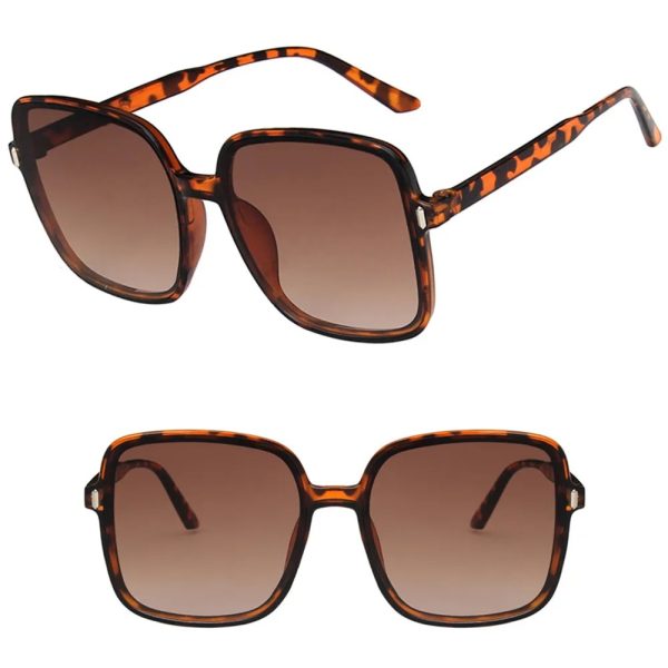 New Square Sunglasses Gradient Color 2025 Sunglasses for Women Trend Anti-UV Retro Sunglasses - Image 6