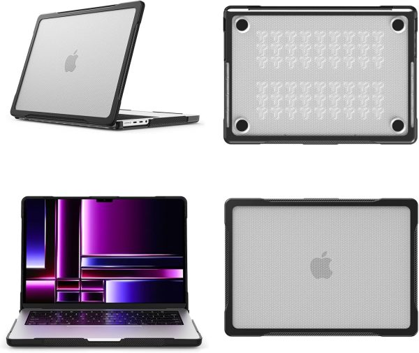 For Apple MacBook Case 360 Degree All Inclusive Protection Soft TPU Bumper Case