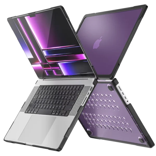 For Apple MacBook Case 360 Degree All Inclusive Protection Soft TPU Bumper Case