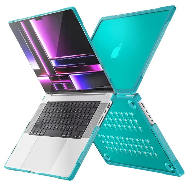 For Apple MacBook Case 360 Degree All Inclusive Protection Soft TPU Bumper Case
